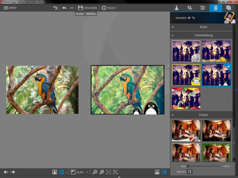 Avanquest InPixio Photo Editor Home Vollversion, 1 Lizenz Windows