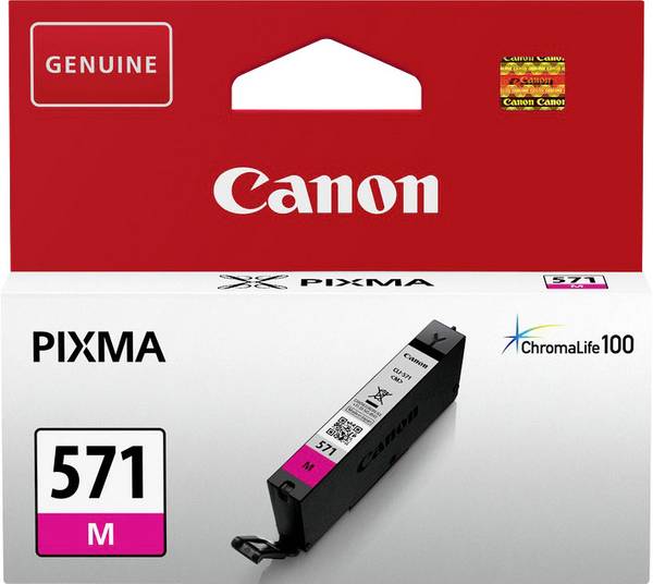 Canon Druckerpatrone CLI-571 M Original Magenta 0387 C 001
