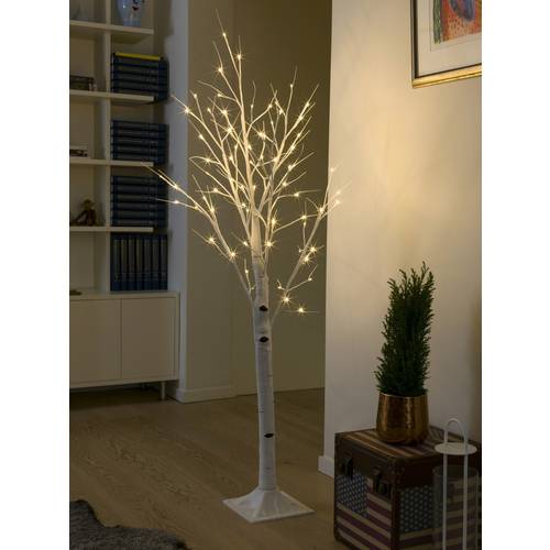 Konstsmide 3188-553 Motiv-Lichterkette Außen batteriebetrieben LED Warmweiß Beleuchtete Länge: 0.9 m