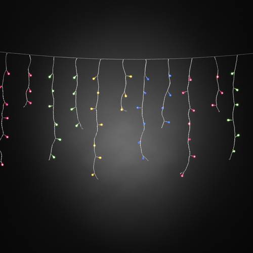 Konstsmide Lichtervorhang-Eisregen Außen 24 V 400 LED Mehrfarbig