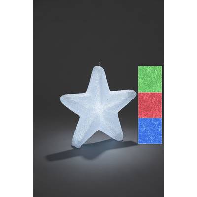 Konstsmide 6129-500 Acryl-Figur  Stern   RGB LED 