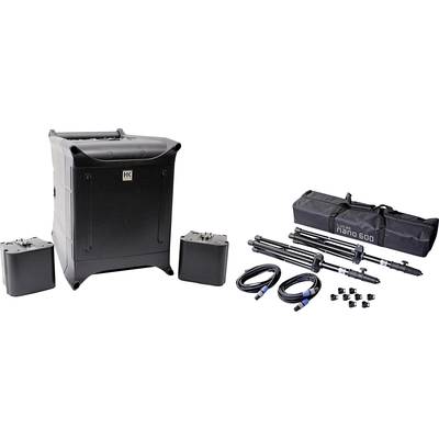 HK Audio NANO 600 Bundle Aktives PA-Lautsprecher-Set inkl. Stativ, inkl. Tasche