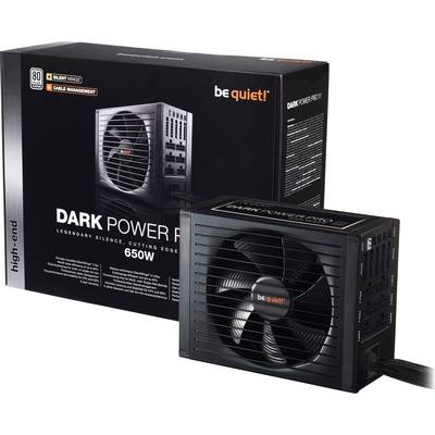 BeQuiet Dark Power Pro 11 PC Netzteil  650 W ATX 80PLUS® Platinum