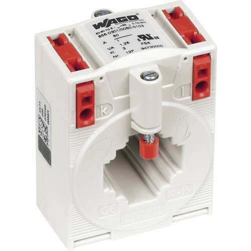 WAGO 855-305/050-103 51281377 Aufsteckstromwandler Primärstrom 50 A Sekundärstrom 5 A Leiterdurchführung Ø:26 mm 1 St.