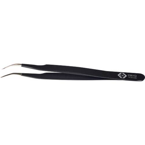Thumbnail - C.K T2361D ESD Pinzette 7a SA-ESD Spitz, gebogen, fein 120 mm