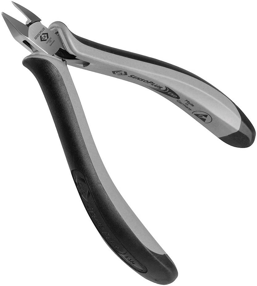 CK Tools T3780DEF 110 ESD Side Cutter - Tapered Head - Extra Full ...