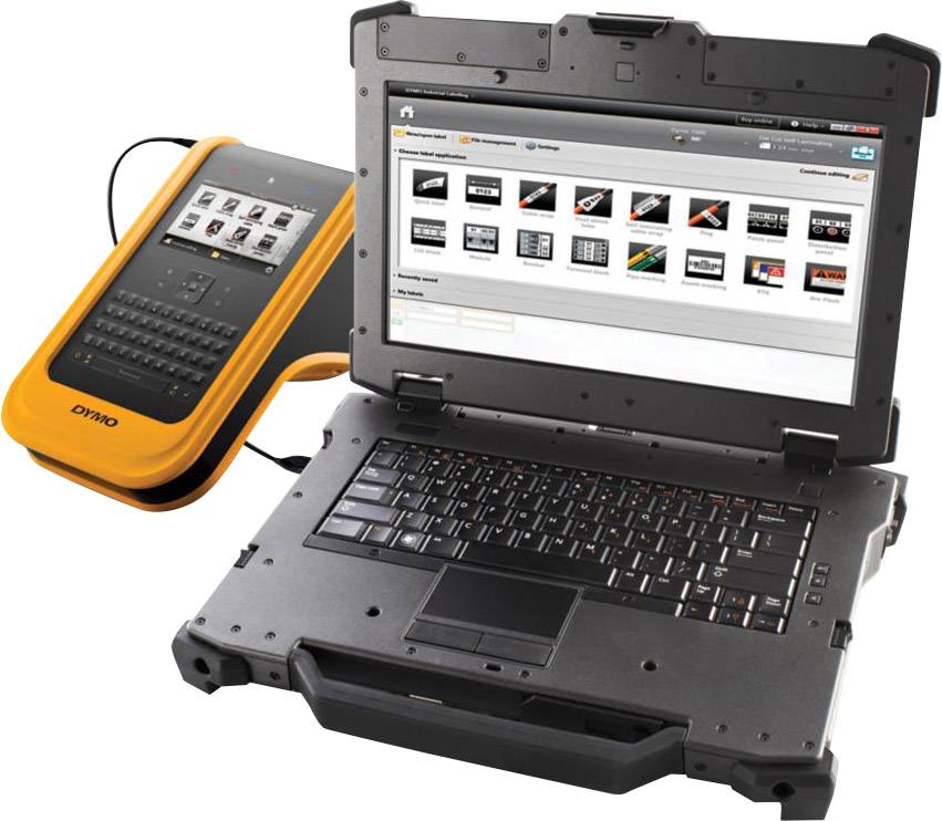 DYMO XTL 500 Kit Beschriftungsgerät Geeignet für Schriftband: XTL 6 mm, 9 mm, 12 mm, 19 mm, 24 mm, 38 mm, 54 mm-4