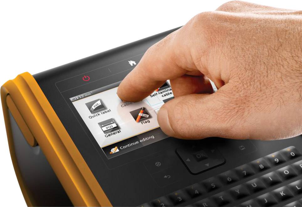 DYMO XTL 500 Kit Beschriftungsgerät Geeignet für Schriftband: XTL 6 mm, 9 mm, 12 mm, 19 mm, 24 mm, 38 mm, 54 mm-11