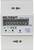 Elektrischer Zähler 'VOLTCRAFT DPM-314D' zeigt 0,0000005 kWh an. Betrieben mit 3x230/400V, 50/60Hz, 1000 Imp/kWh.