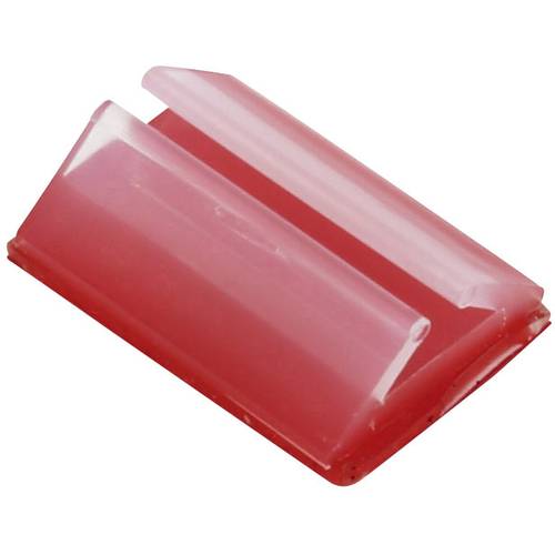 Conrad Components Kabelhalter selbstklebend 1386626 Bündel-Ø-Bereich 2.50 bis 3.50 mm Transparent 1 St.