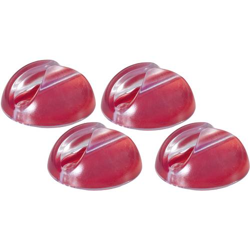 Conrad Components SWC-10TT-4P Kabelhalter selbstklebend 1386632 Bündel-Ø-Bereich 10 mm (max) Transparent 4 St.