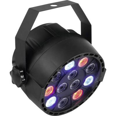 Eurolite LED PARTY SPOT LED-PAR-Scheinwerfer  Anzahl LEDs (Details): 12 x 1 W Schwarz