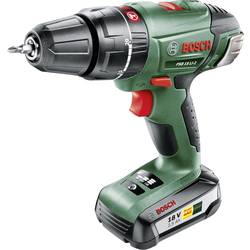 Aku příklepová vrtačka Bosch Home and Garden PSB 18 LI-2 060398230B, 18 V, 2.5 Ah, Li-Ion akumulátor