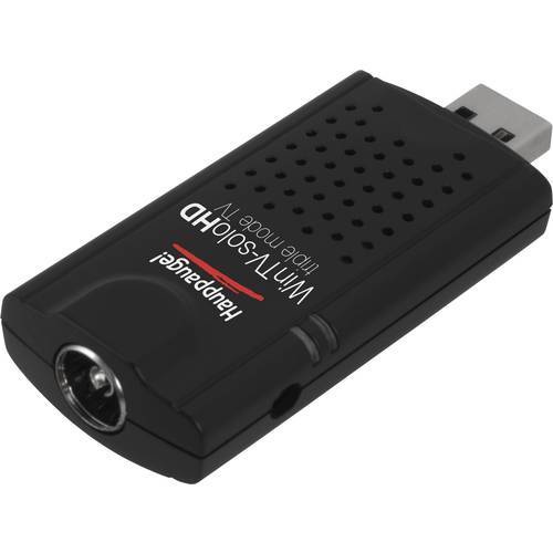 Hauppauge WinTV-Solo HD TV-Stick mit DVB-T Antenne, mit Fernbedienung, Aufnahmefunktion Anzahl Tuner: 1