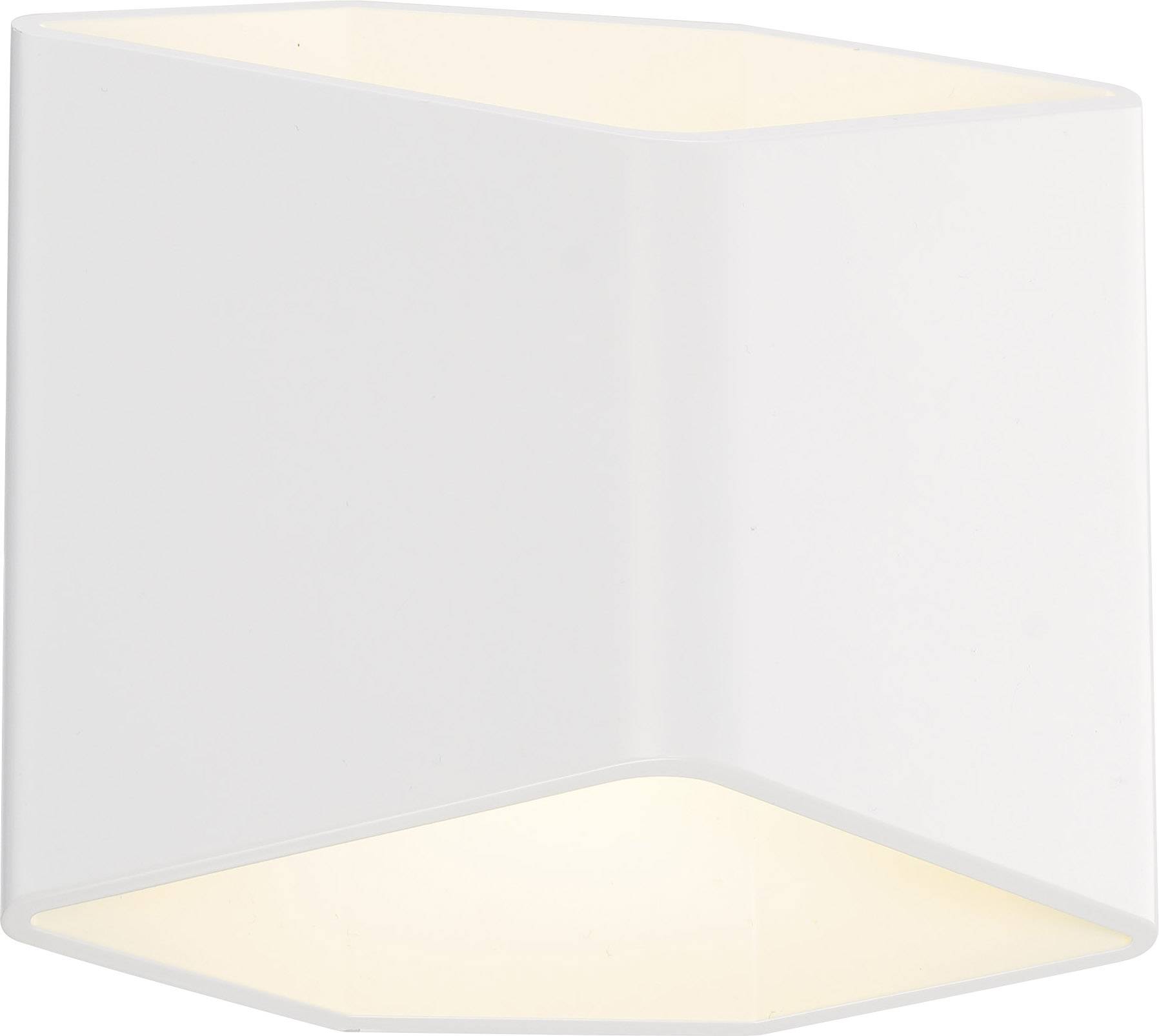 SLV LED-Wandleuchte 7.6 W Warm-Weiß SLV Cariso 2 151711 Weiß