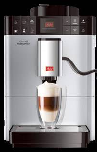 Melitta Passione OT F53/1-101 Kaffeevollautomat Silber-Schwarz-1