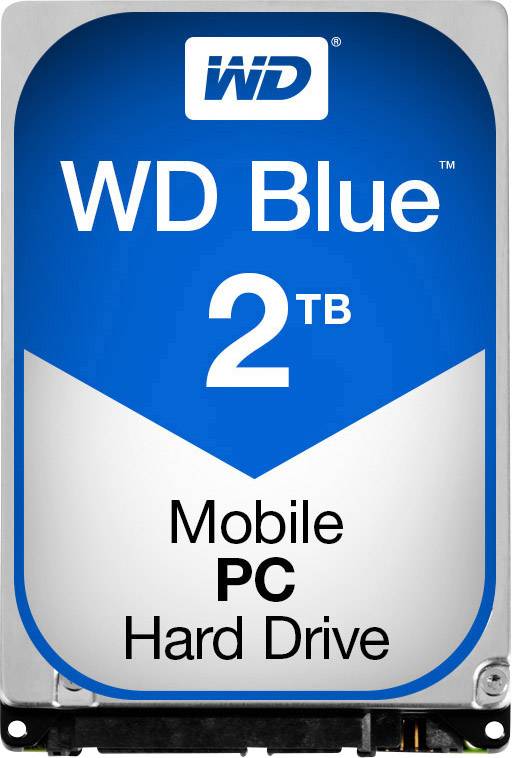 Festplatte 'WD Blue' mit 2TB für Mobile-PCs.