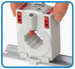 WAGO 855-9927 Tragschienenadapter für Aufsteck-Stromwandler-Serie 855-2701, Passend für Aufsteck-S