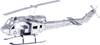 Metal Earth Helikopter Huey UH-1 Metallbausatz