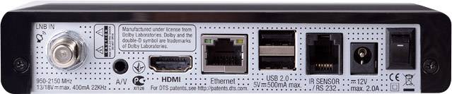 VU+ Zero DVB-S2 Satelliten HD Receiver Full HD 1080p schwarz HbbTV Linux HDMI-2