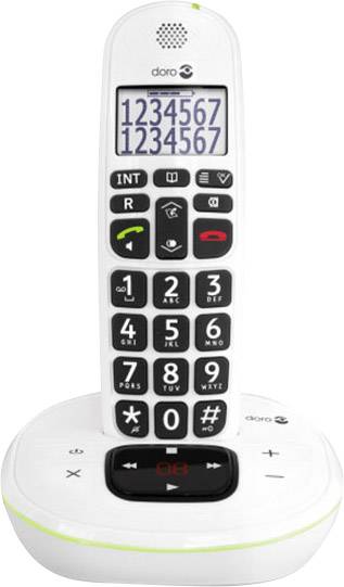 DORO PhoneEasy 115 - Schnurlostelefon - Anrufbeantworter mit Rufnummernanzeige/Anklopffunktion