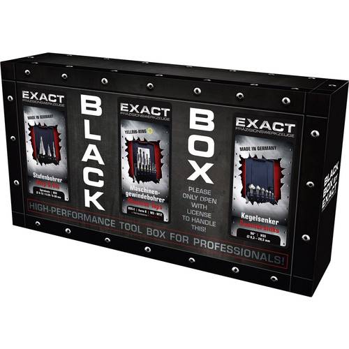 Exact 70611 Maschinengewindebohrer-Set metrisch M3 - M12 Rechtsschneidend HSS-E Form B 1 St.