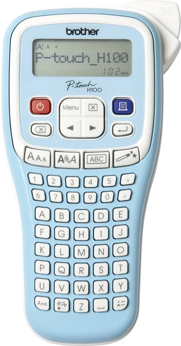Brother P-touch H100LB Beschriftungsgerät Geeignet für Schriftband: TZe 3.5 mm, 6 mm, 9 mm, 12 mm