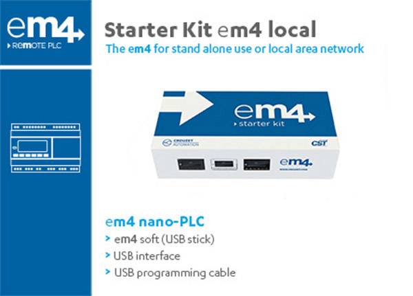 INNOVISTA SPS-Starterkit Crouzet EM4 local 88981106 24 V/DC