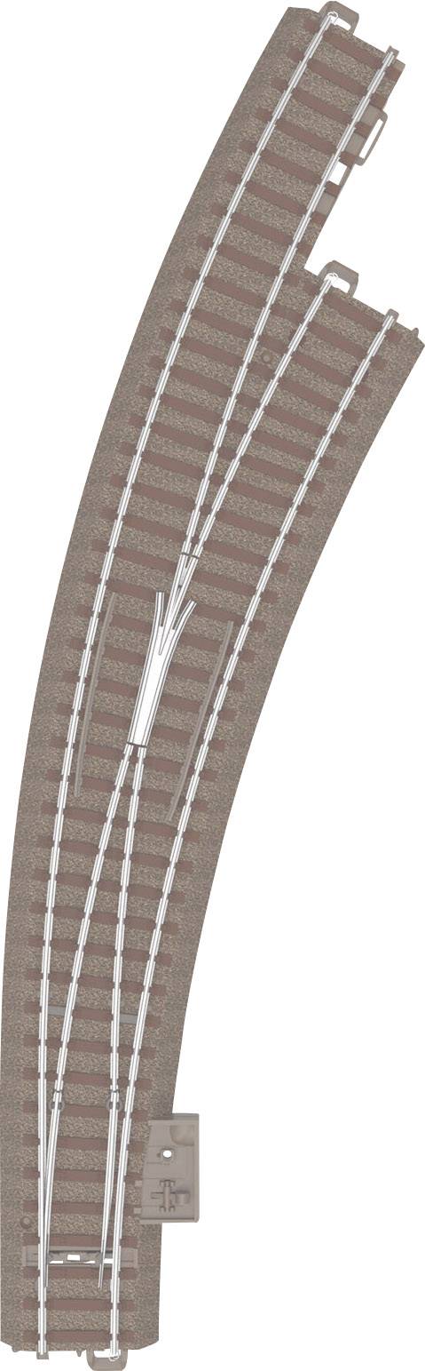H0 Trix C-Gleis T62772 Weiche, rechts, schlank 1 St.