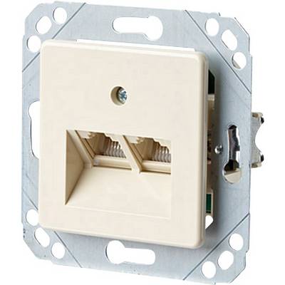 Metz Anschlussdose IAE Design 2x8(4) UPK Cat3 m. Schraubklemme pw 130040111-I Install.Baumaterial-0