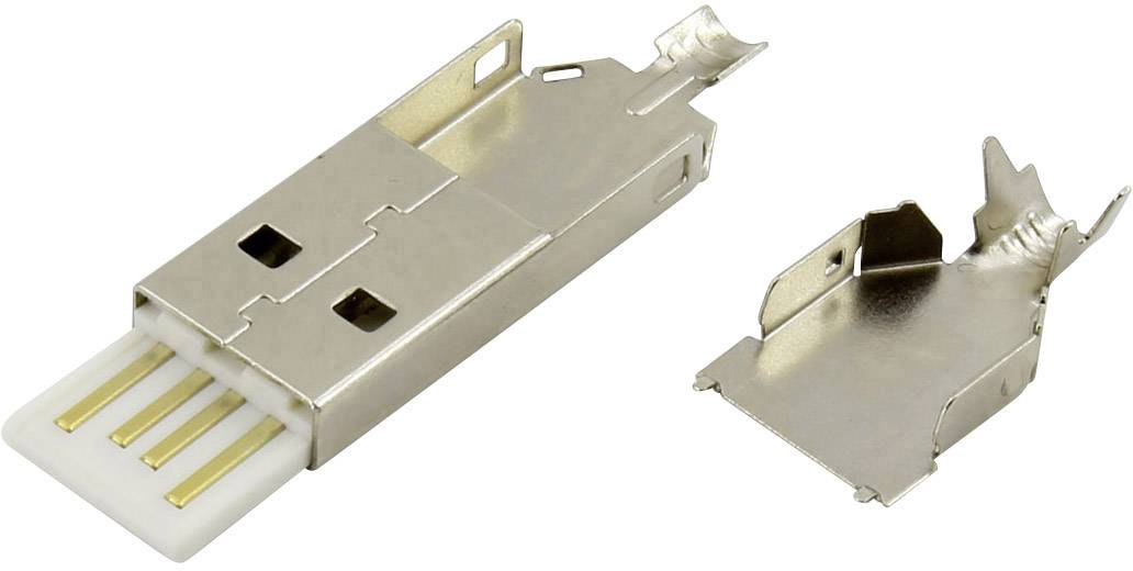 CONNFLY USB A Stecker Stecker, gerade DS1107-WN0 Connfly Inhalt: 1 St.
