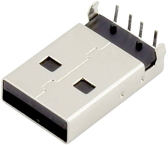 CONNFLY USB A Stecker Buchse, Einbau horizontal DS1097-BN0 Connfly Inhalt: 1 St.