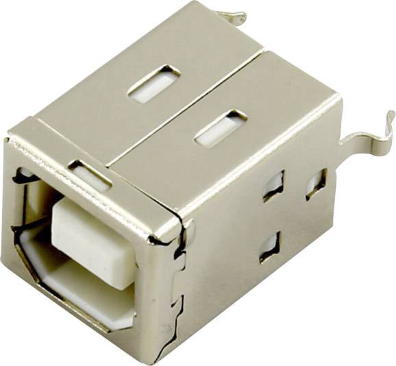 CONNFLY USB B Einbaubuchse Buchse, Einbau vertikal DS1099-01-WN0 Connfly Inhalt: 1 St.