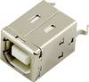 Connfly DS1099-01-WN0 USB B Einbaubuchse V/T-Typ Buchse, Einbau vertikal Inhalt: 1 St.
