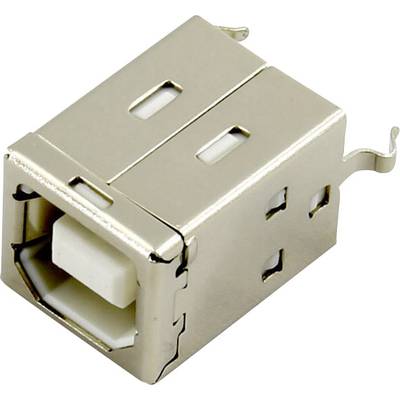 Connfly DS1099-01-WN0 USB B Einbaubuchse V/T-Typ Buchse, Einbau vertikal  Inhalt: 1 St.