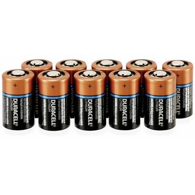 Duracell DCR2 Fotobatterie CR 2 Lithium 800 mAh 3 V 10 St.