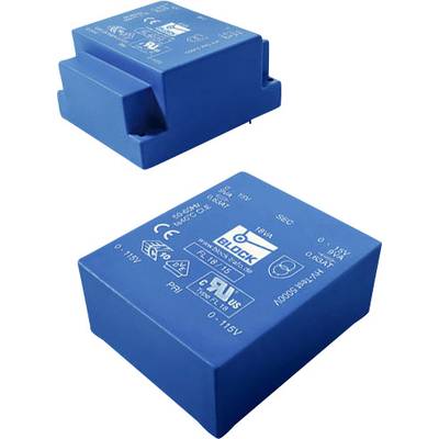 Block FL 10/8 Printtransformator 2 x 115 V 2 x 8 V/AC 10 VA 625 mA 