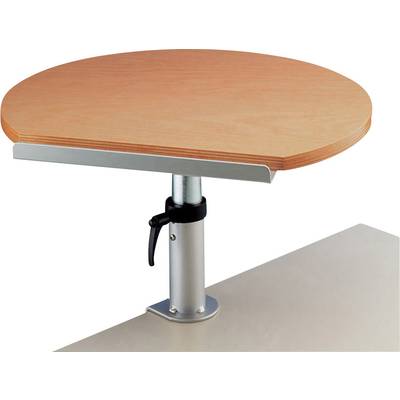Maul Tischpult Tischpult Silber 9301070 Farbe der Tischplatte: Buche höhenverstellbar, mit Tischklemme max. Höhe: 43 cm 