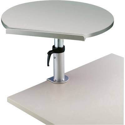 Maul Tischpult Tischpult Silber 9301182 Farbe der Tischplatte: Grau höhenverstellbar, mit Tischklemme max. Höhe: 43 cm 