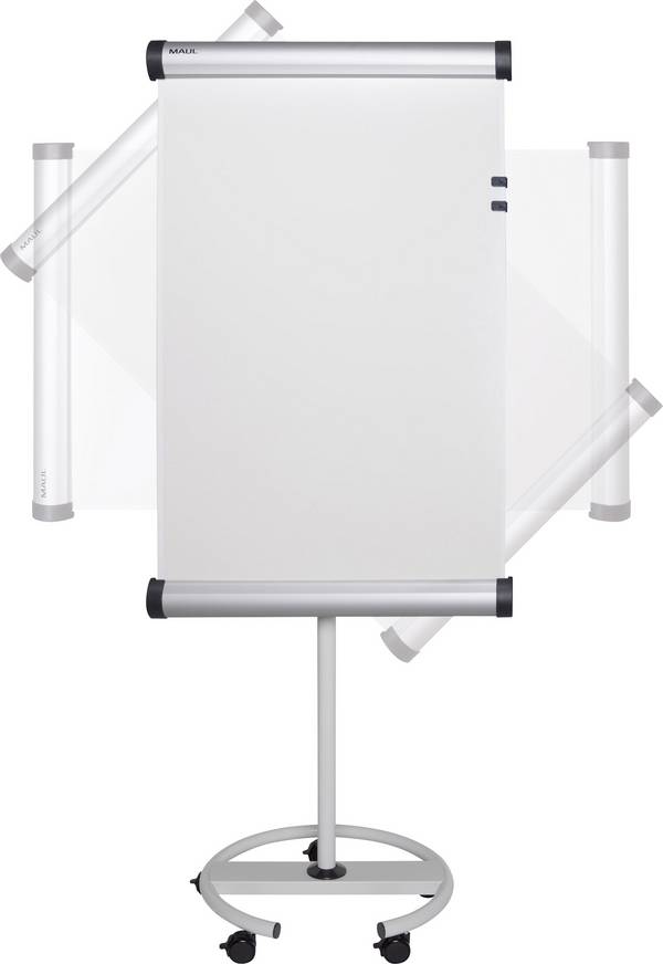 Flipchart MAULsolid 74x117cm Rundfuß grau