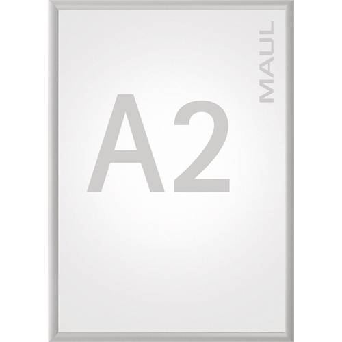 Maul Klapprahmen MAULstandard Verwendung für Papierformat: 1 x DIN A2 Innenbereich 6604208 Aluminium Silber 1 St.