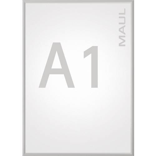 Maul Klapprahmen MAULstandard Verwendung für Papierformat: 1 x DIN A1 Innenbereich 6604108 Aluminium Silber 1 St.