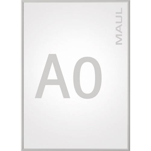 Maul Klapprahmen MAULstandard Verwendung für Papierformat: 1 x DIN A0 Innenbereich 6604008 Aluminium Silber 1 St.