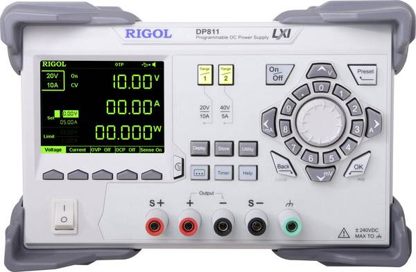 Rigol DP811 Labornetzgerät, einstellbar 0 - 40 V/DC 0 - 10 A 200 W Anzahl Ausgänge 1 x