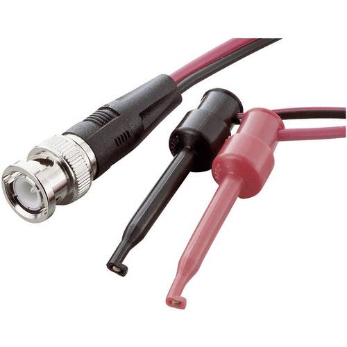 VOLTCRAFT BNC-Messleitung 0.80 m Schwarz, Rot