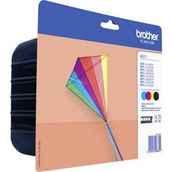 Brother Ink LC-223 originál černá, azurová, purppurová, žlutá LC223VALBPDR