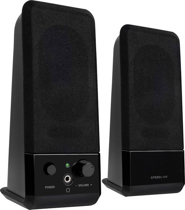 SpeedLink EVENT 2.0 PC-Lautsprecher Kabelgebunden 5 W Schwarz