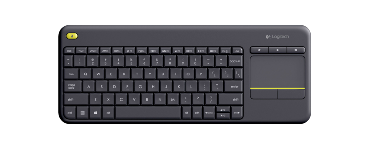 Logitech – Wireless Touch Keyboard K400 Plus →