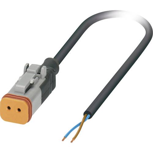 Phoenix Contact 1410734 Sensor-/Aktor-Steckverbinder, konfektioniert Buchse, gerade 5.00 m Polzahl Sensoren: 2 1 St.