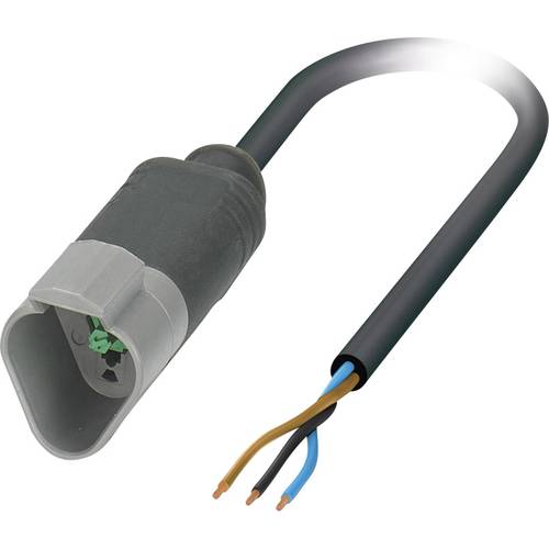 Phoenix Contact 1414999 Sensor-/Aktor-Steckverbinder, konfektioniert Stecker, gerade 1.50 m Polzahl Sensoren: 3 1 St.